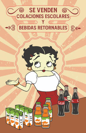 (2022) Retro poster for shop V2