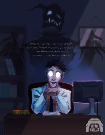 Session with Dr. Jonathan Crane - Fanart